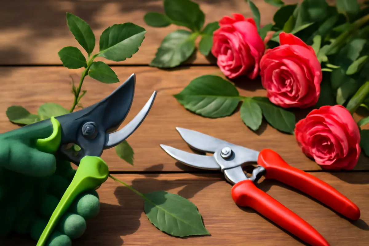 Quale tipo di cesoie usare per la potatura delle rose? La lama che evita i danni ai rami