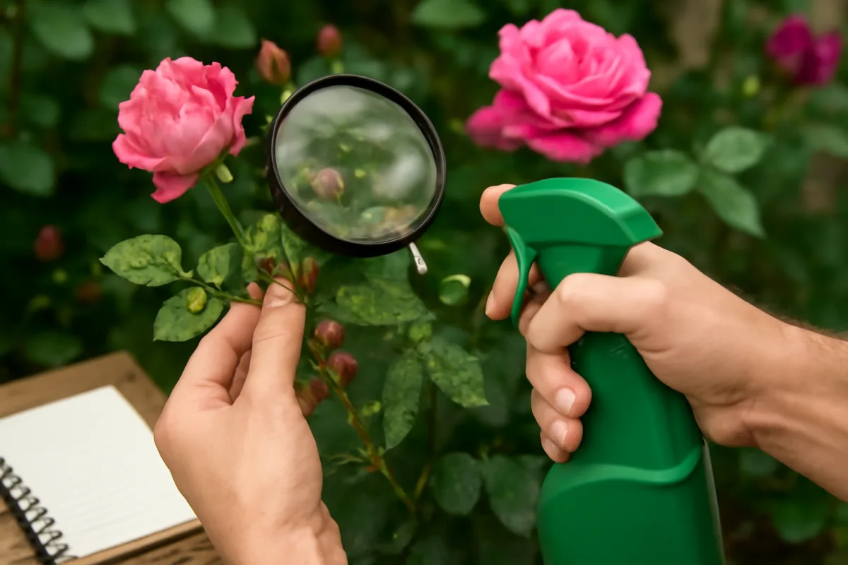 Come riconoscere i parassiti delle rose: guida ai sintomi e ai trattamenti più efficaci
