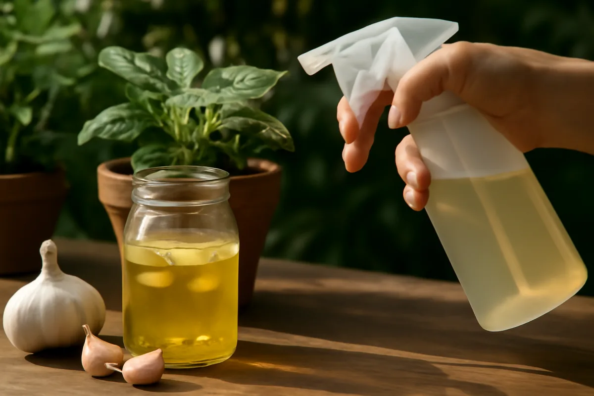 Infuso d'aglio per piante ornamentali: la ricetta facile che riduce drasticamente il rischio di malattie