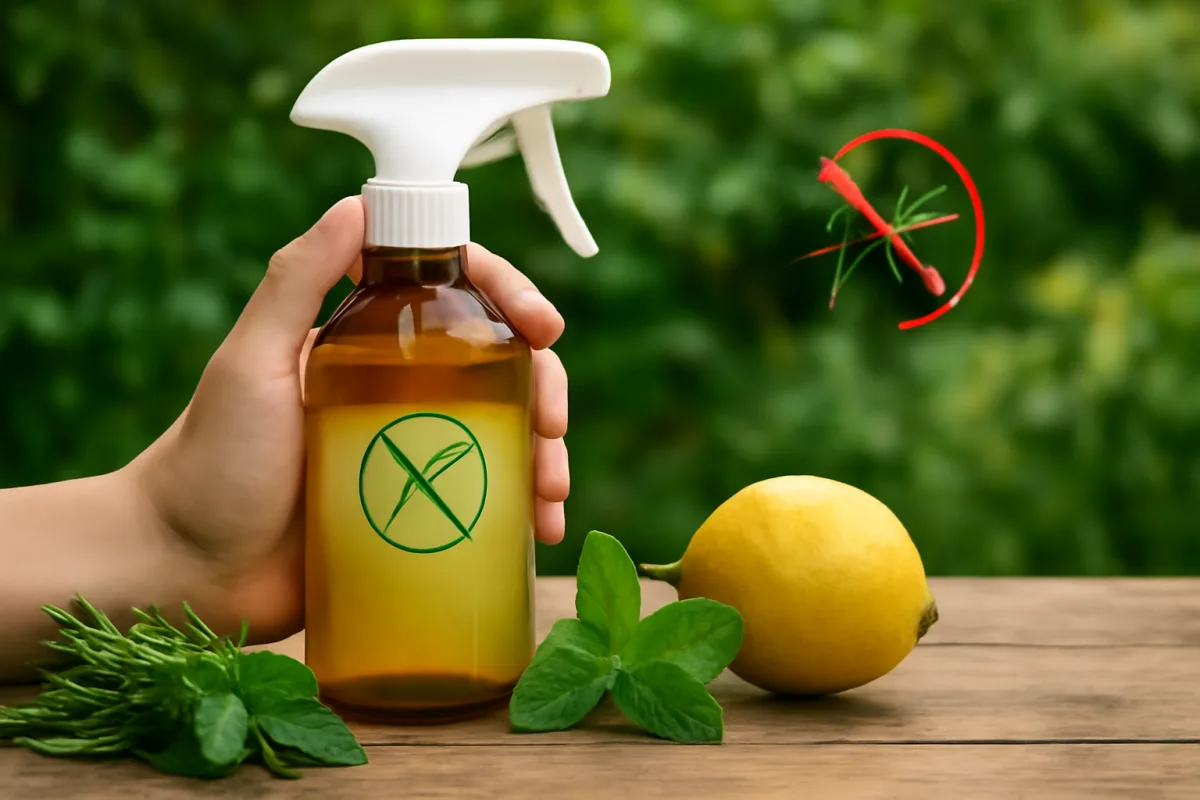 Spray naturale per allontanare le zanzare dal giardino: la combinazione di aromi che funziona davvero