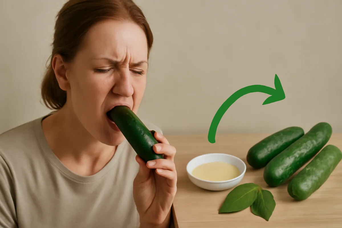 Perché i cetrioli sviluppano un sapore amaro? Il rimedio naturale da applicare subito