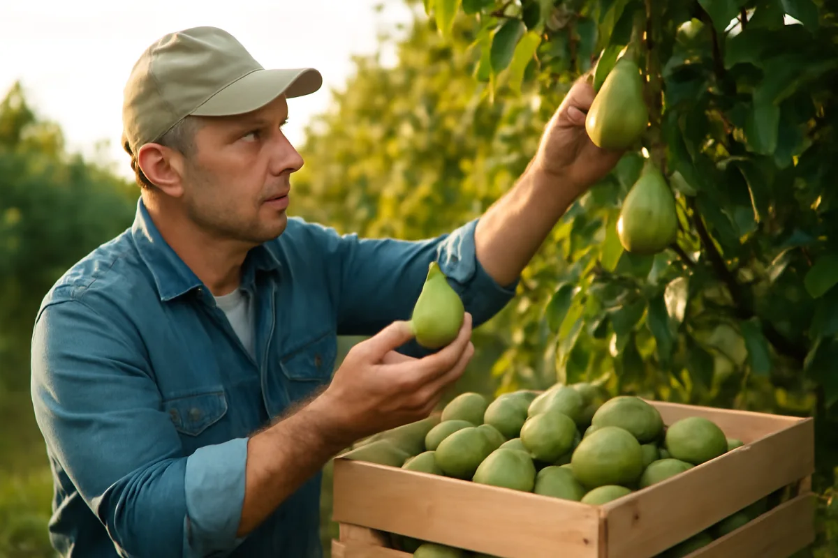 Raccolta delle pere: il momento giusto che garantisce frutti profumati e conservabili a lungo